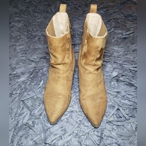 Express Faux Suede Bootie